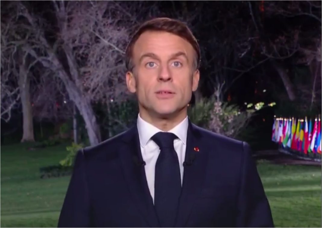 Vœux du président français : l’an 2024 présenté comme « une année de détermination »