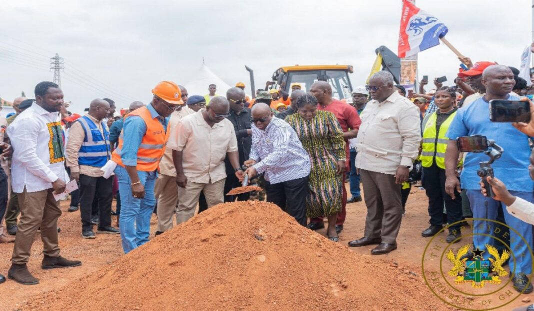 Infrastructure au Ghana : Nana Akufo-Addo lance le projet de dualisation de la route Adentan-Dodowa