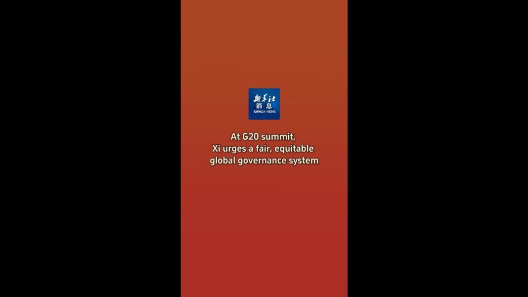 Xinhua News | Xi calls for building just world of common development, outlines China’s actions for global development