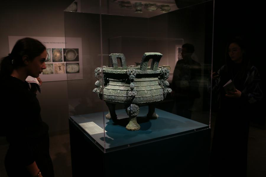 Des bronzes rituels de la Chine ancienne exposés à New York