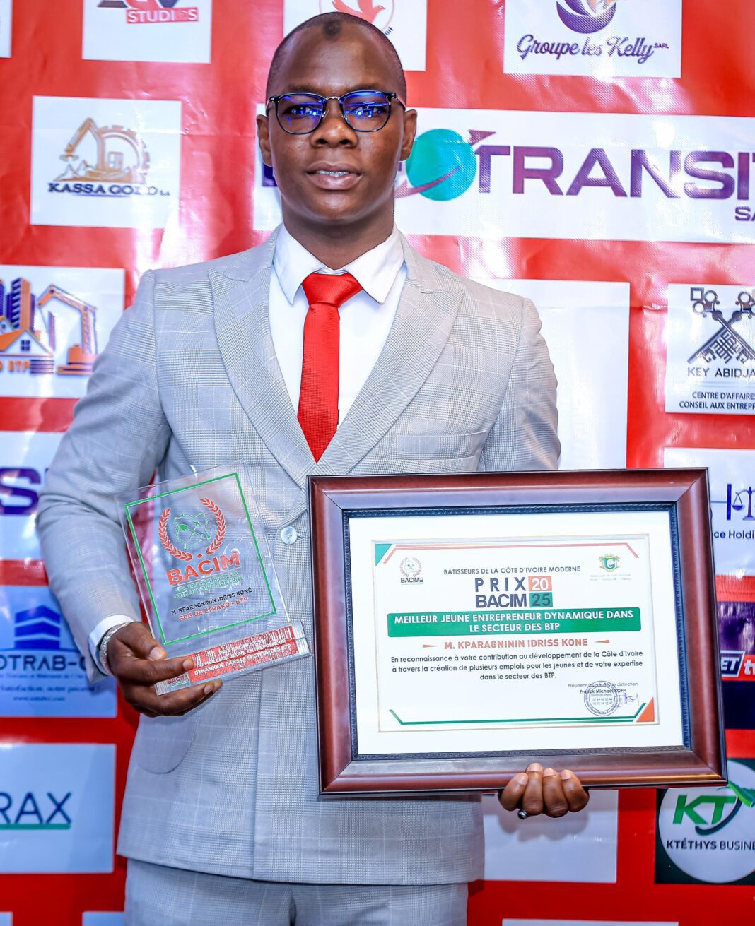 Engagement en Côte d’Ivoire : Koné Kparagninin Idriss remporte le Prix BACIM 2025