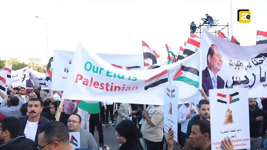 Des millions de personnes manifestent leur solidarité envers les Palestiniens et rejettent les plans de déplacement