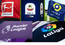 Premier League, La Liga , Bundesliga , Serie A , Ligue 1 | Results on Saturday , Playing on Sunday and Monday