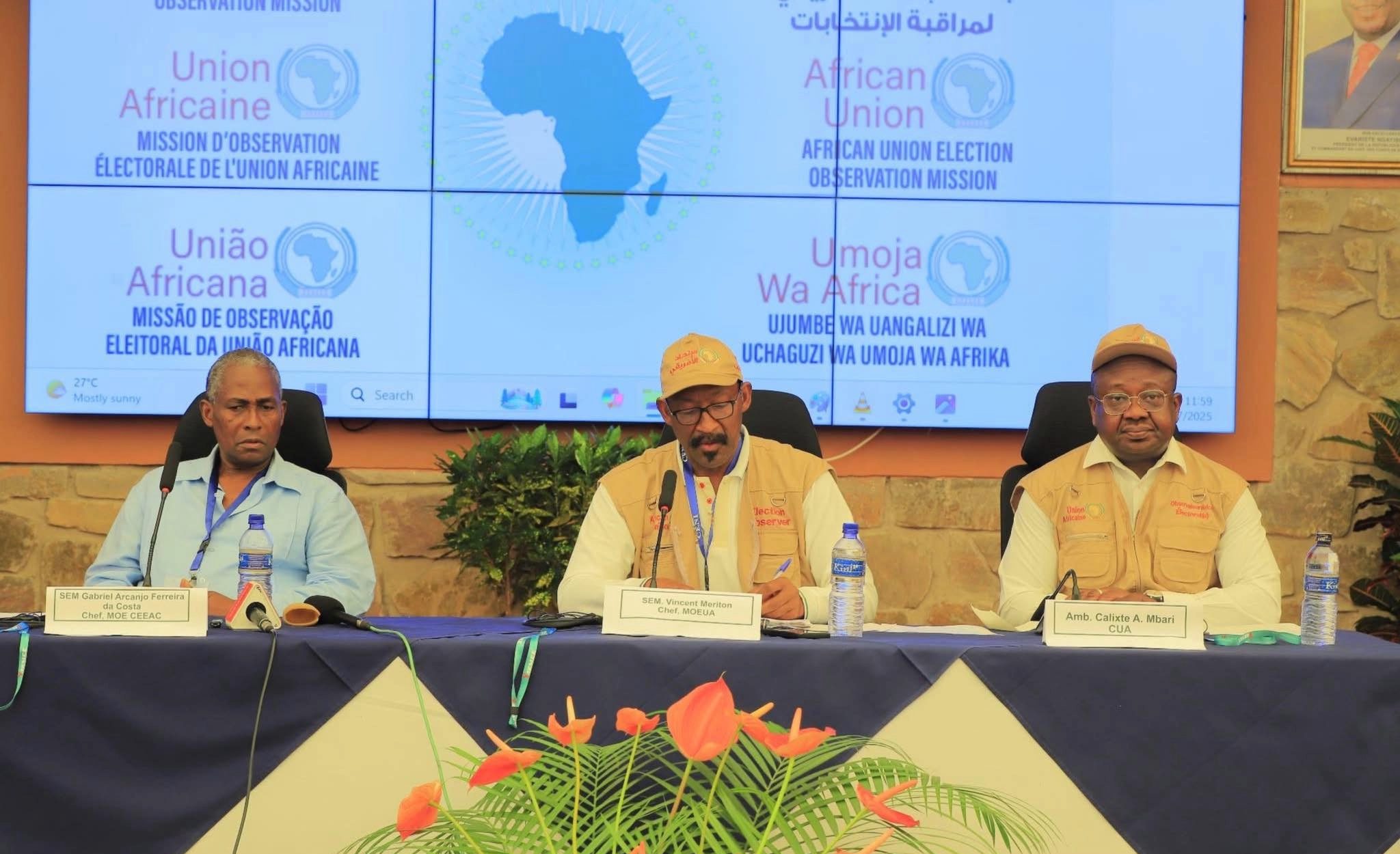 Elections 2025 au Burundi : La Mission de l’Union Africaine note une ...