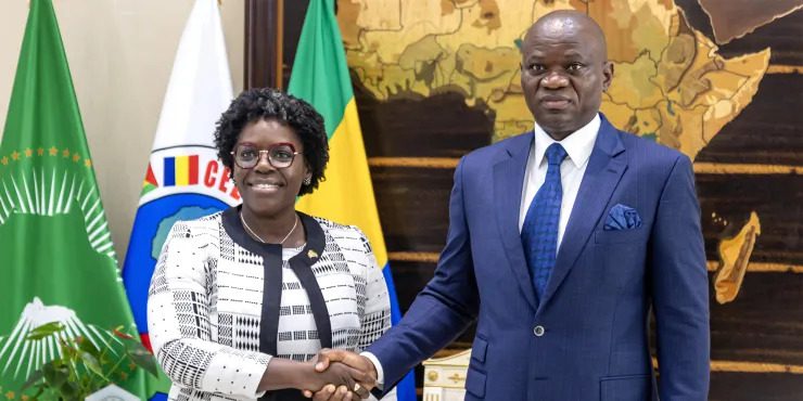 Gabon-Canada : Oligui Nguema et Loraine Anderson souhaitent la poursuite de la coopération