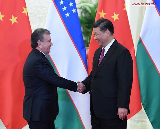 Urgent: Xi meets Uzbek President Shavkat Mirziyoyev