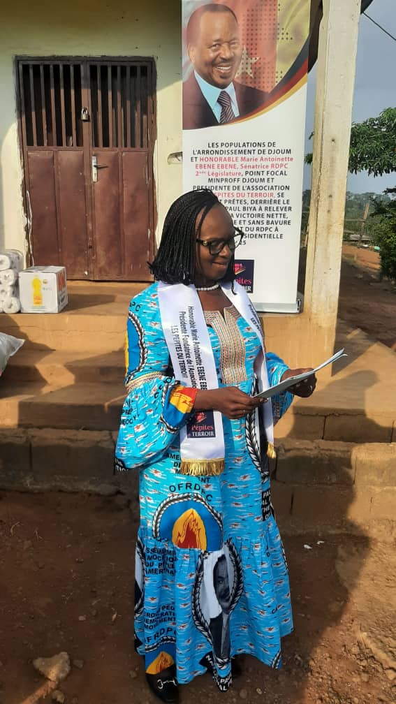 Présidentielle 2025 au Cameroun : Marie Antoinette Ebéné Ebéné déjà en campagne pour Paul Biya