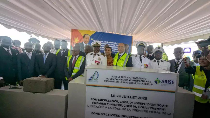 Infrastructure portuaire au Cameroun : le PM Dr Joseph Dion Ngute lance le projet de zone industrialo-portuaire de Missole 1