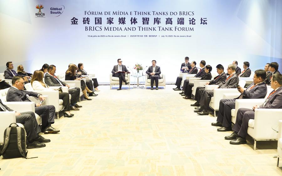 Xinhua Headlines: BRICS nations reshaping global perspectives through media and think tank cooperation