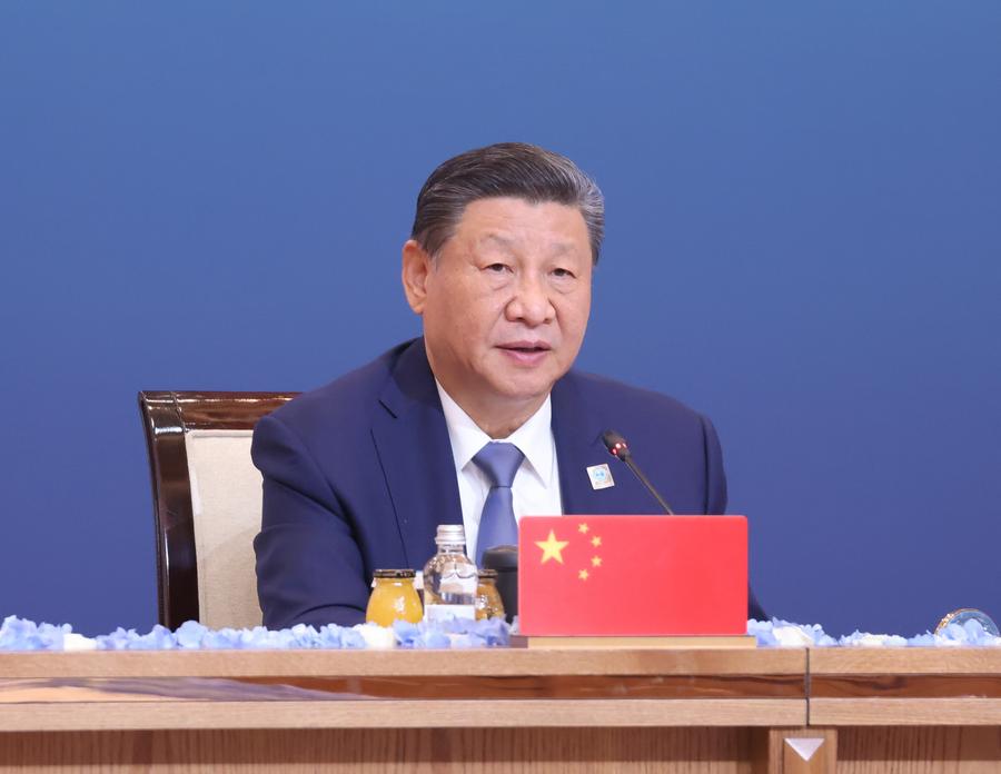 How Xi pushes for building common home of peace for SCO