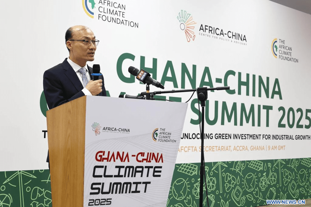 Le premier sommet Chine-Ghana sur le climat se tient à Accra pour renforcer la coopération verte