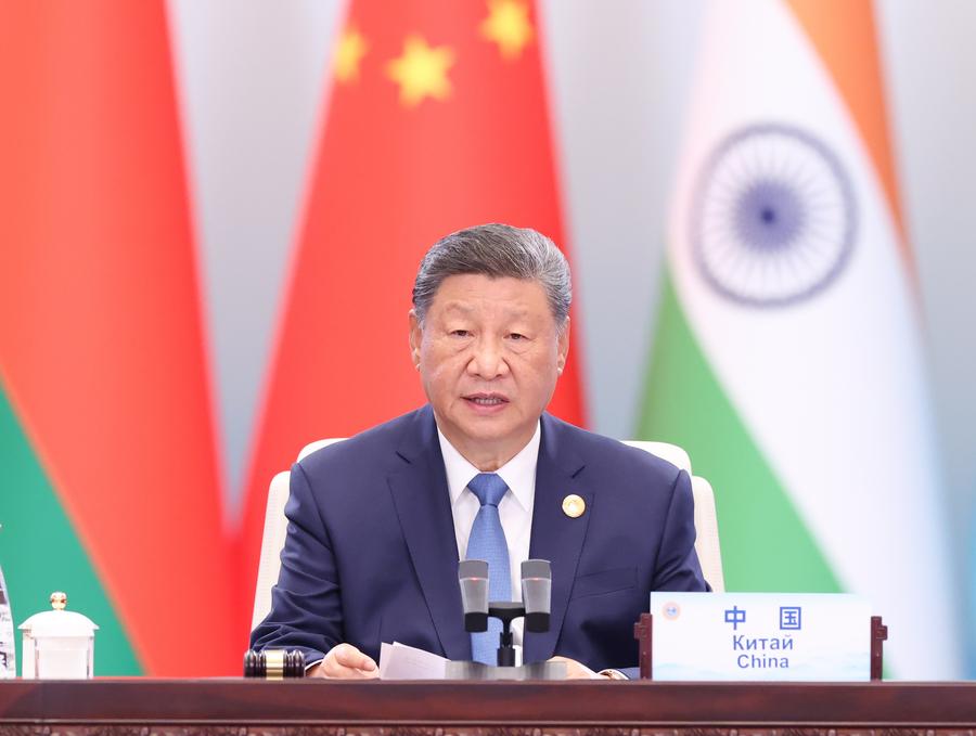(SCO Tianjin Summit) Xinhua Headlines: Xi proposes Global Governance Initiative at largest-ever SCO summit