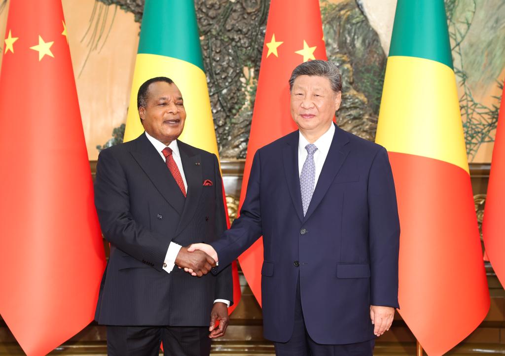 Xi, Sassou Nguesso announce elevating bilateral ties