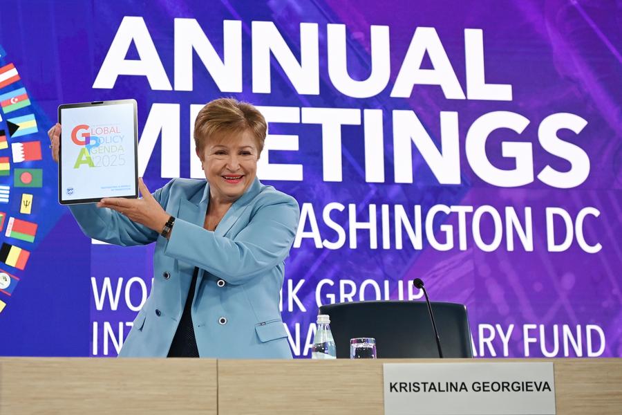 La directrice générale du FMI présente l’agenda politique mondial