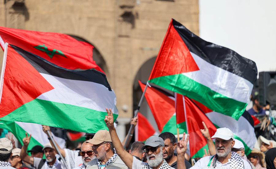 Maroc : campagne de soutien aux Palestiniens à Rabat