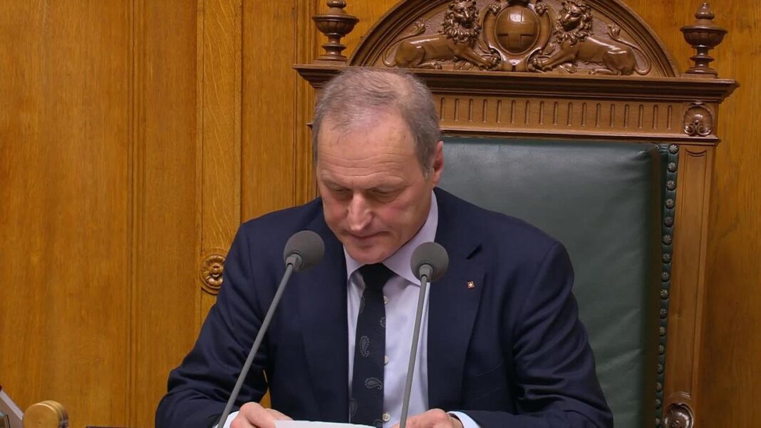 Guy Parmelin élu président de la Confédération suisse pour 2026