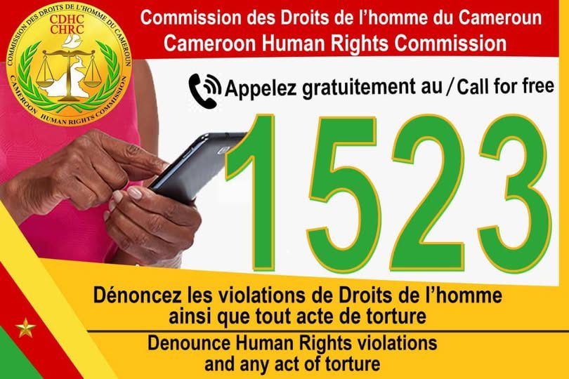 Cameroun | Droits de l’Homme : la Commission met à disposition le numéro vert 1523