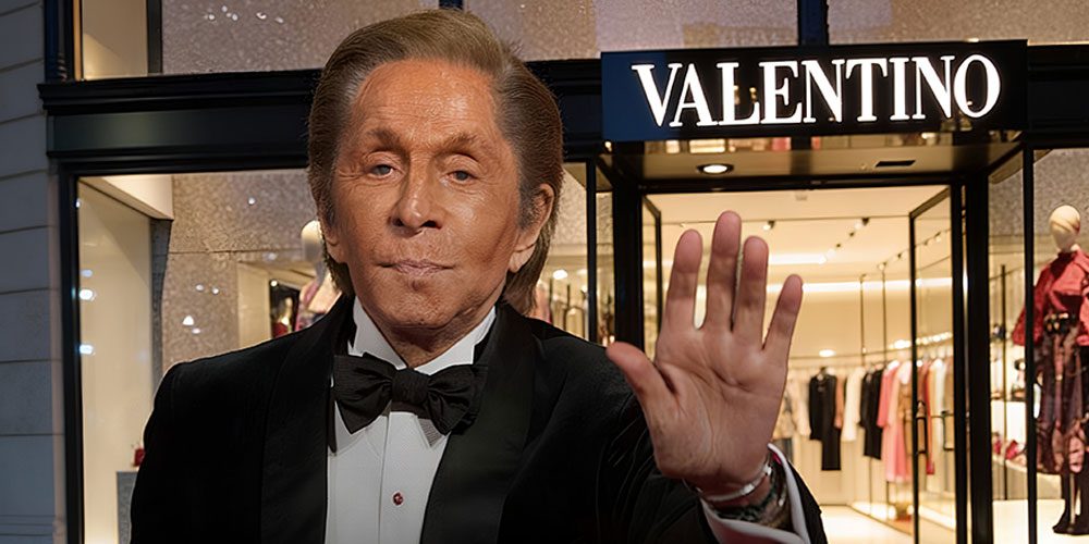 Le célèbre couturier italien Valentino s’éteint à l’âge de 93 ans