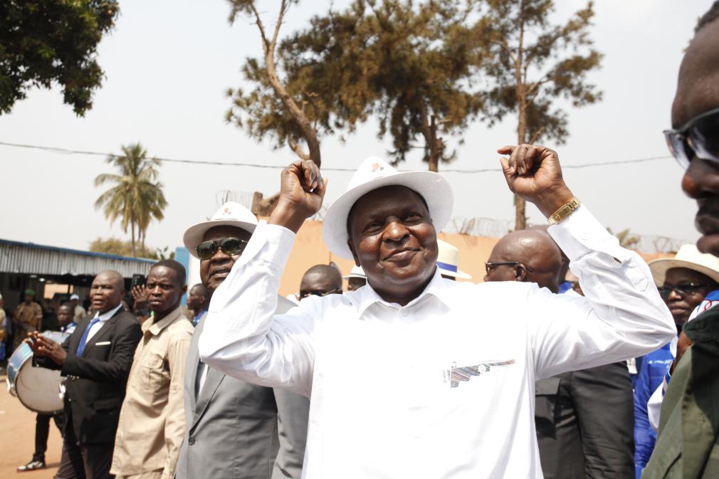 Le président centrafricain appelle à l’unité nationale après sa réélection