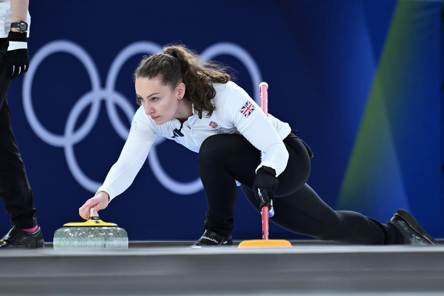 Britain, U.S., Italy and Sweden reach Winter Olympics mixed doubles curling semis