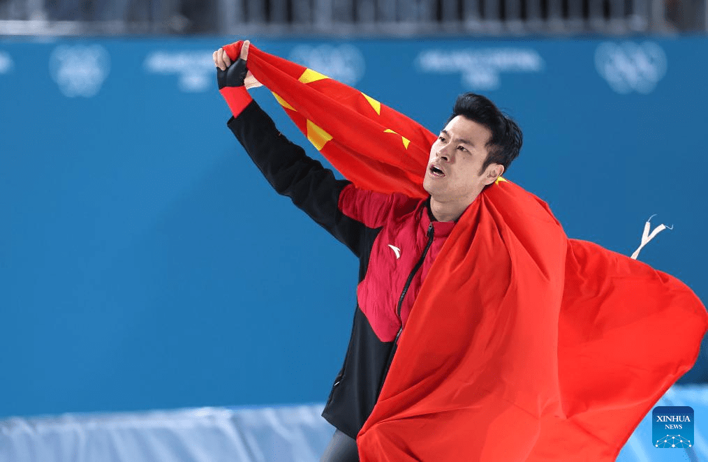 China’s Ning upsets Stolz to win 1,500m speed skating gold at Milan-Cortina Winter Olympics