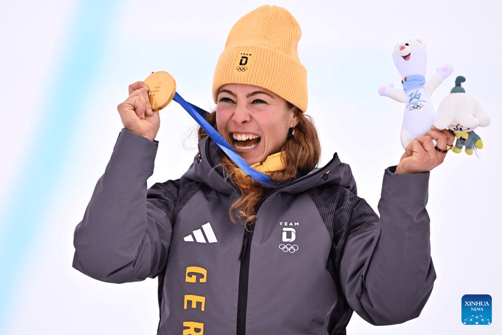 Feature: Maier turns Beijing tears to golden joy at 2026 Winter Olympics