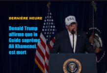 Dernière heure : Donald Trump affirme que le Guide suprême iranien , Ali Khamenei, est mort