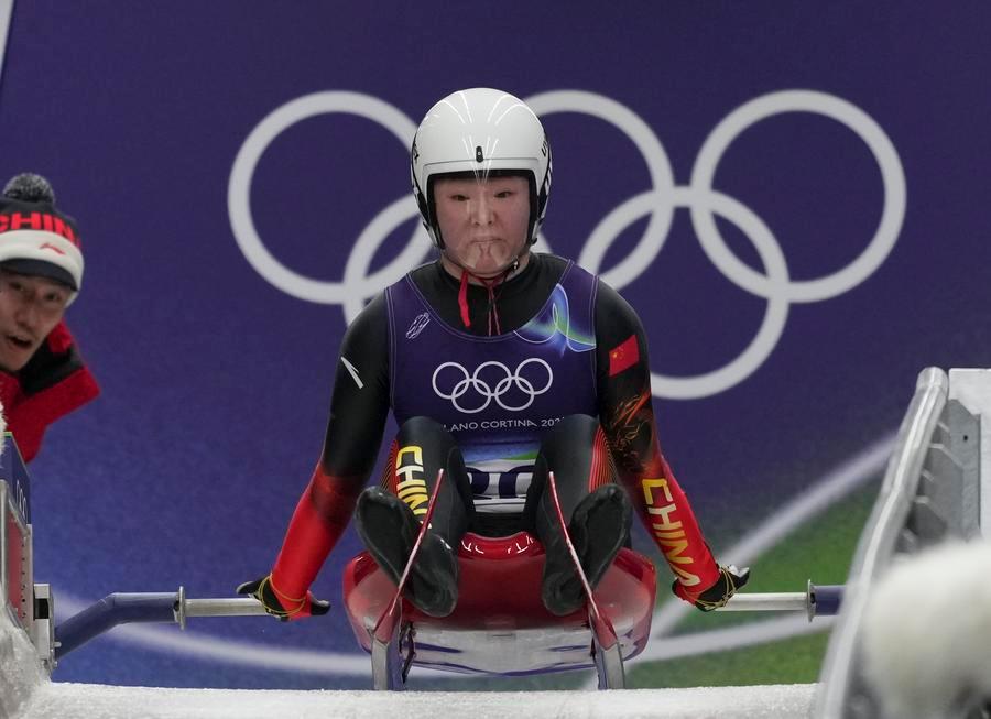 Wang Peixuan sets China’s best Olympic result in women’s singles luge