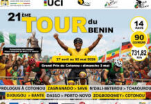 21e Tour cycliste international du Bénin : 60 coureurs de neuf pays en lice