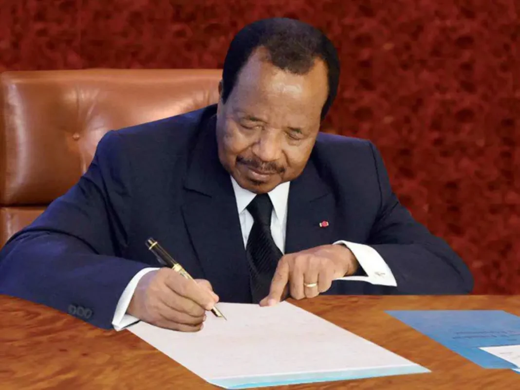 Cameroun : le président Paul Biya promulgue la loi créant le poste de vice-président