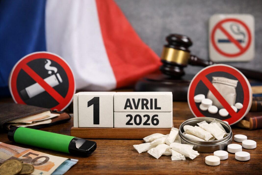 France : interdiction des produits à usage oral contenant de la nicotine à compter du 1er avril