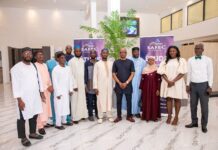 Côte d’Ivoire – Visite de la LIPCI au showroom de Safec Groupe : vers une collaboration fructueuse Photo de famille ici à la fin de la visite de la LPCI à Safec Groupe - Afrique54.net