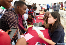 Congo-Brazzaville : salon de l’emploi à l’université Marien Ngouabi à Brazzaville