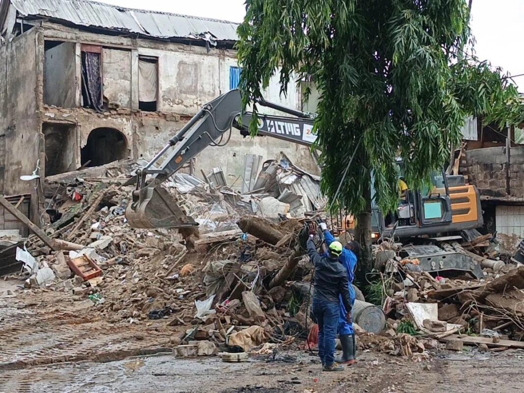 Cameroun : six morts dans l’effondrement d’un immeuble à Douala