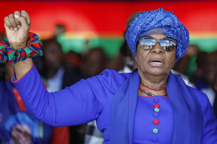 La présidente namibienne Netumbo Nandi-Ndaitwah