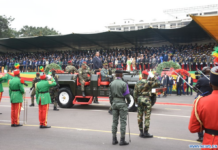 Congo: défilé militaire et civil à Brazzaville pour le 66e anniversaire de l’indépendance