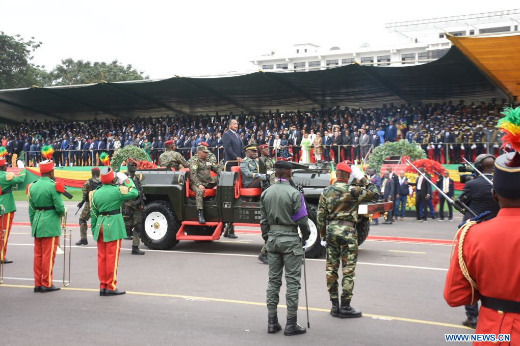 Congo: défilé militaire et civil à Brazzaville pour le 66e anniversaire de l’indépendance