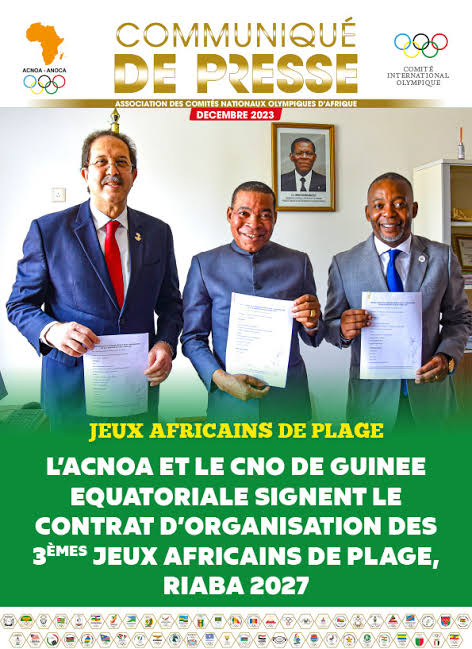 La Guinée équatoriale accueillera les Jeux africains de plage en 2027