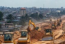 RDC : lancement des travaux du Boulevard Etienne Tshisekedi à Kinshasa