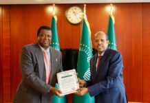 Addis-Abeba : Mahmoud Ali Youssouf salue l’engagement de l’Eswatini auprès de l’UA