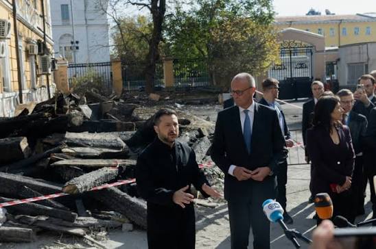 Le président ukrainien et le chancelier allemand conviennent d’un plan de soutien de 1,3 milliard d’euros à l’Ukraine